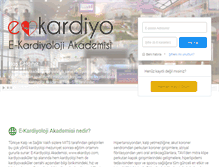 Tablet Screenshot of ekardiyo.com